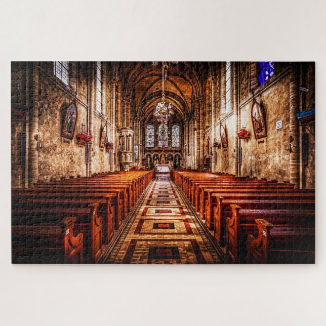 Puzzle Catedral gótica (Horizontal)