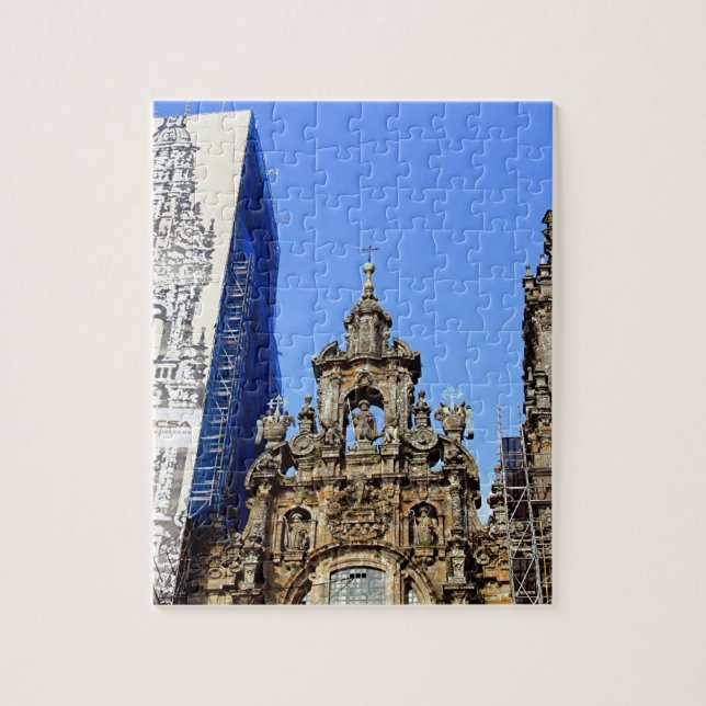 Puzzle Catedral, Santiago de Compostela, España (Vertical)