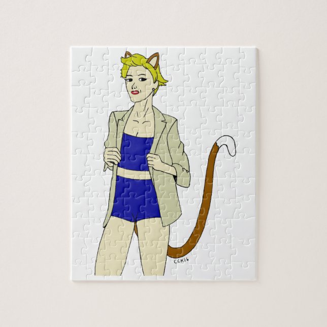 Puzzle catgirl   (Vertical)