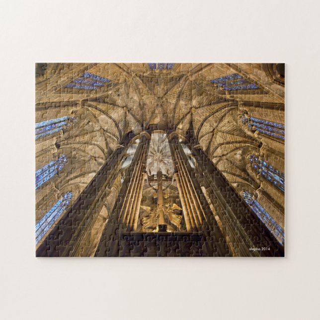 Puzzle Cathedral of Barcelona, Spain (Horizontal)