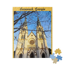 Puzzle Cathedral of St. John the Baptist Savannah Georgia