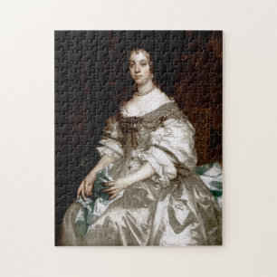 Puzzle Catherine de Braganza por Sir Peter Lely