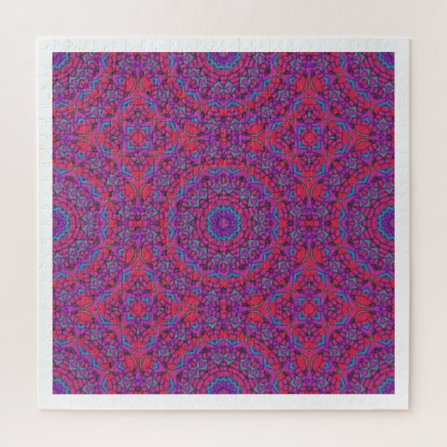Puzzle Catorce obras de arte caleidoscopio del volumen nu (Vertical)