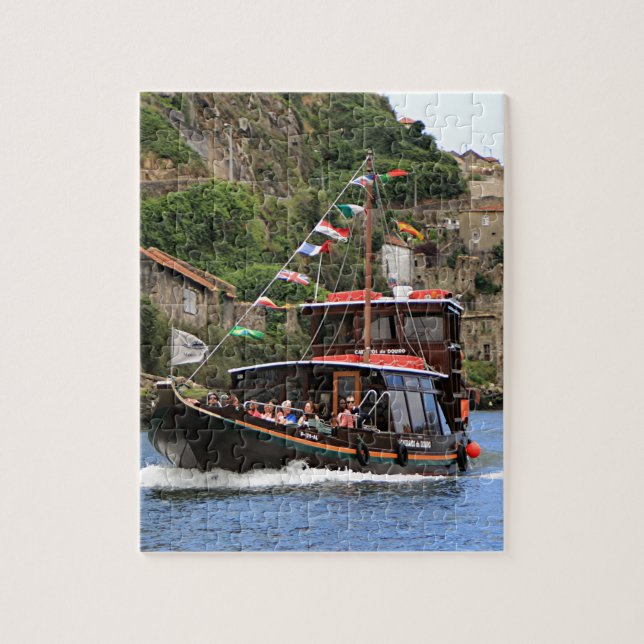 Puzzle Catraios do Douro barco, Porto, Portugal (Vertical)