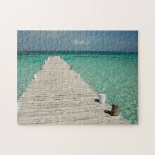 Puzzle Cayo Goff, una popular isla de la barrera de coral