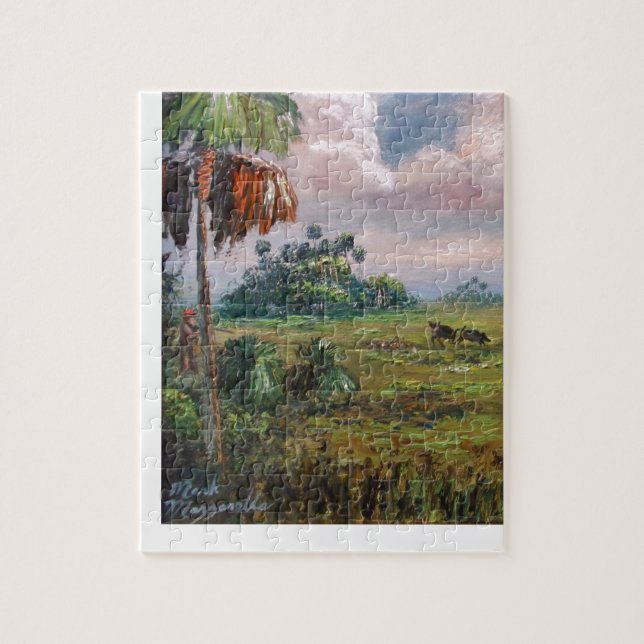 Puzzle Caza del jabalí (Vertical)