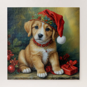 Puzzle Caza festiva en disfraces de Navidades - Vibes de