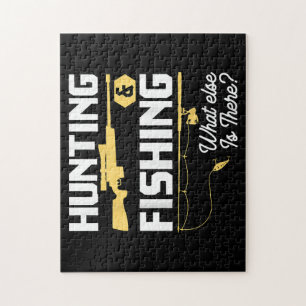 Puzzle Caza y pesca de lo que hay más - Pescado divertido