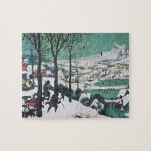 Puzzle Cazadores en la nieve de Bruegel