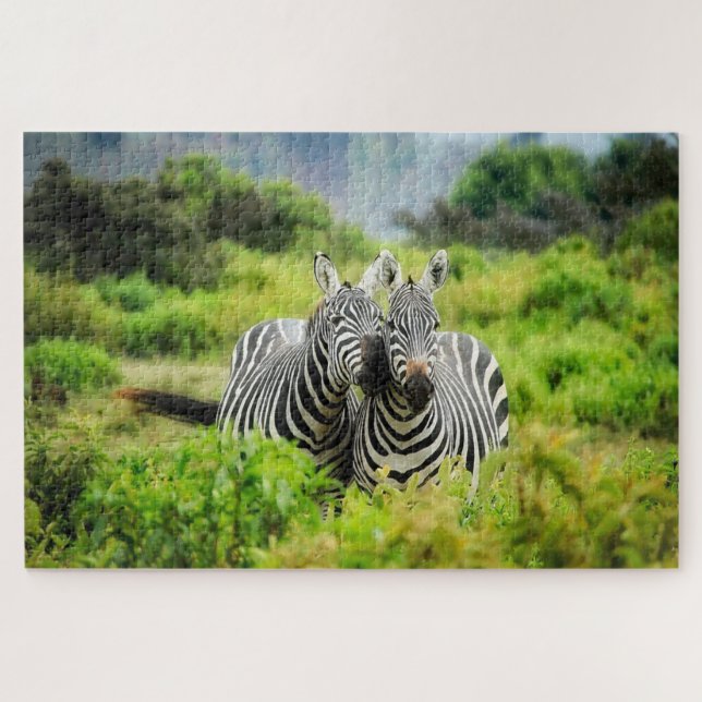 Puzzle Cebras silvestres (Horizontal)