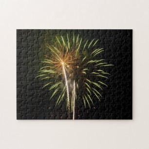 Puzzle Celebración de feriado de fuegos artificiales de o
