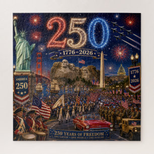 Puzzle Celebración del 250 Aniversario de América — 1776–