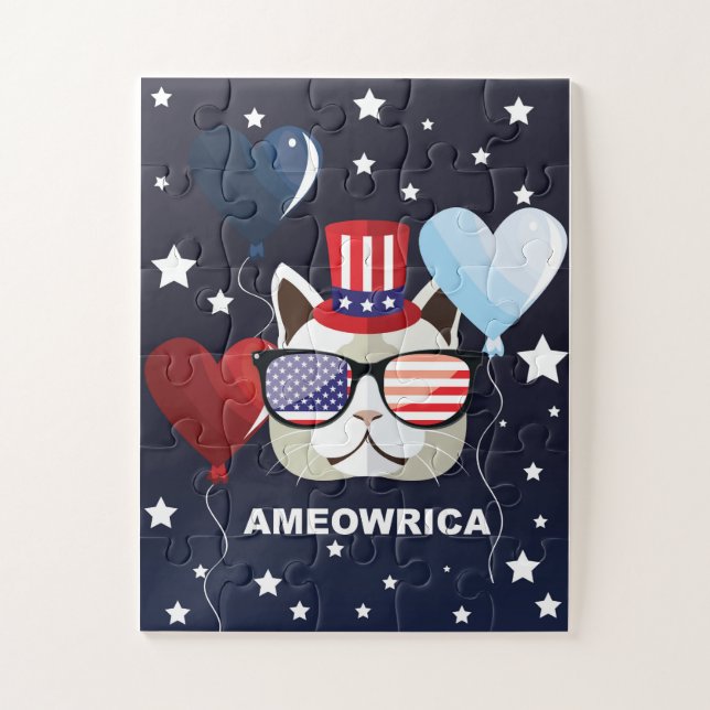 Puzzle Celebración patriótica (Vertical)