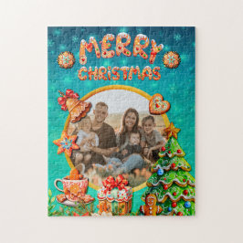 Puzzle Celebraciones con mi Pan de Jengibre de Navidad pe