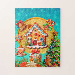 Puzzle Celebraciones con mis Navidades personalizados Gin