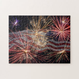 Puzzle Celebrando a Estados Unidos