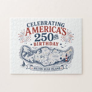 Puzzle Celebrando el 250 cumpleaños de Estados Unidos Hil