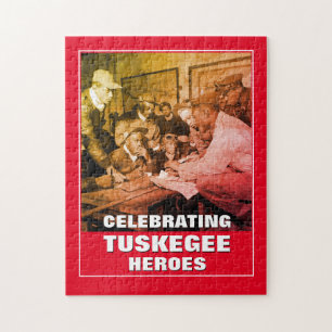 Puzzle Celebrando el DÍA DE LOS AVIADORES DE TUSKEGEE