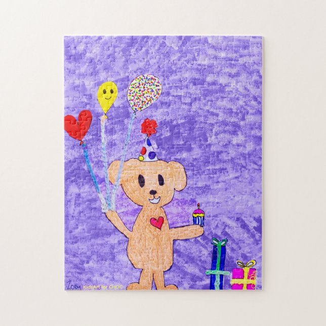 Puzzle Celebrar - Arte infantil para CHOC (Vertical)
