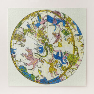 Puzzle Celeste Antiguo, Esfera Árabe, Constelaciones