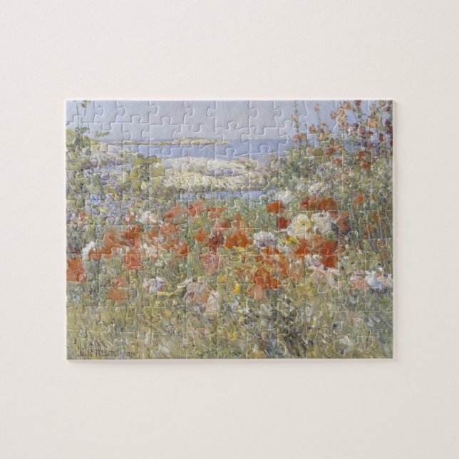 Puzzle Celia Thaxter's Garden by Frederick Childe Hassam (Horizontal)