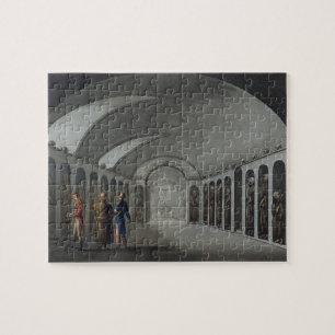 Puzzle Cementerio curioso debajo del monasterio del