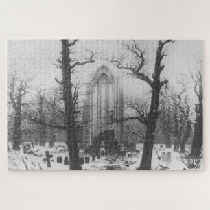 Puzzle Cementerio en la Nieve de Caspar David F.
