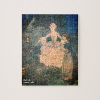 Puzzle Cenicienta Ilustracion del libro antiguo de la abu