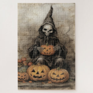 Puzzle Centinela de Calabaza — Guardián de la Travesura d
