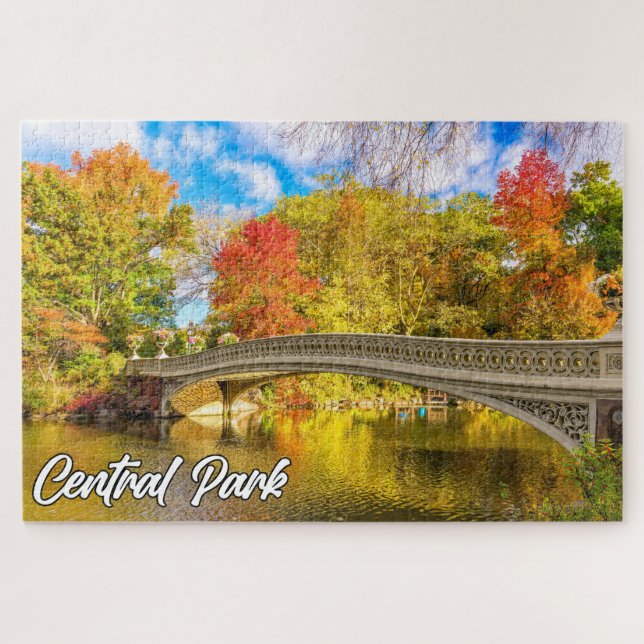 Puzzle Central Park, Manhattan, Nueva York, Estados Unido (Horizontal)