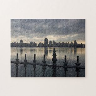Puzzle Central Park New York City Reservoir Sunrise Photo