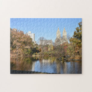 Puzzle Central Park Reflection New York City Landscape
