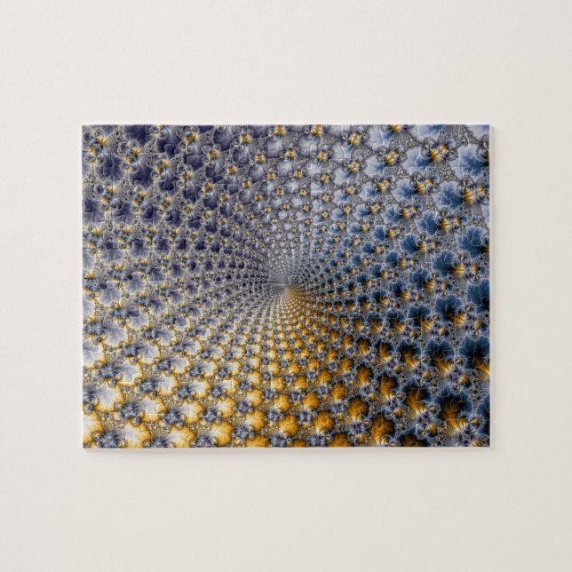 Puzzle Centrifractality - arte del fractal (Horizontal)