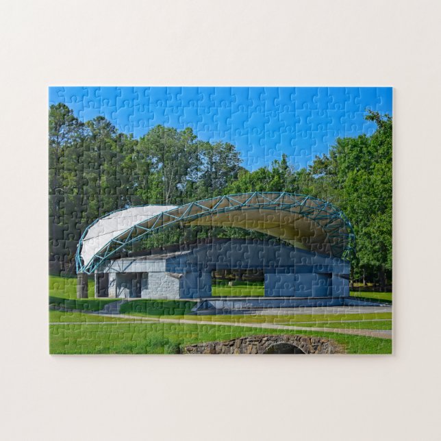 Puzzle Centro Cívico Oak Ridge Tennessee. (Horizontal)