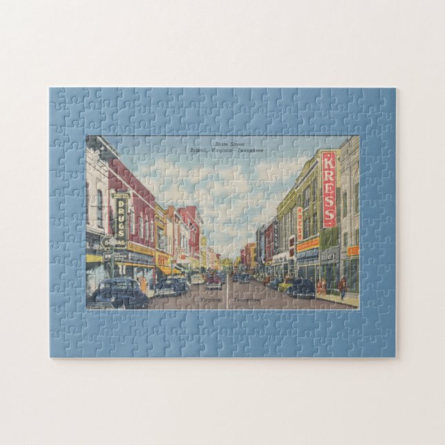 Puzzle Centro de Bristol VA TN Kress (Horizontal)