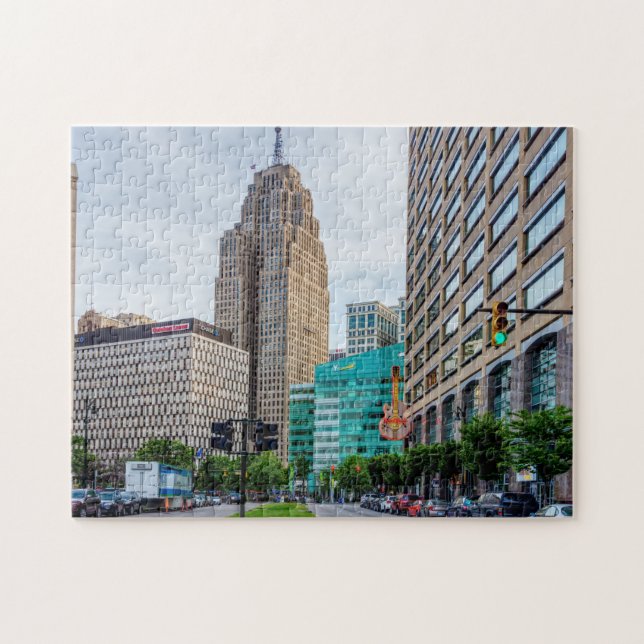 Puzzle Centro de Detroit (Horizontal)