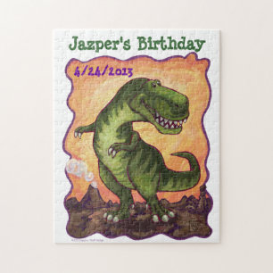 Puzzle Centro de Fiesta Rex de Tyrannosaurus