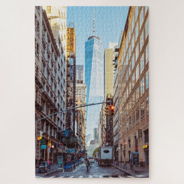 Puzzle Centro de Nueva York Vista del World Trade Center (Vertical)