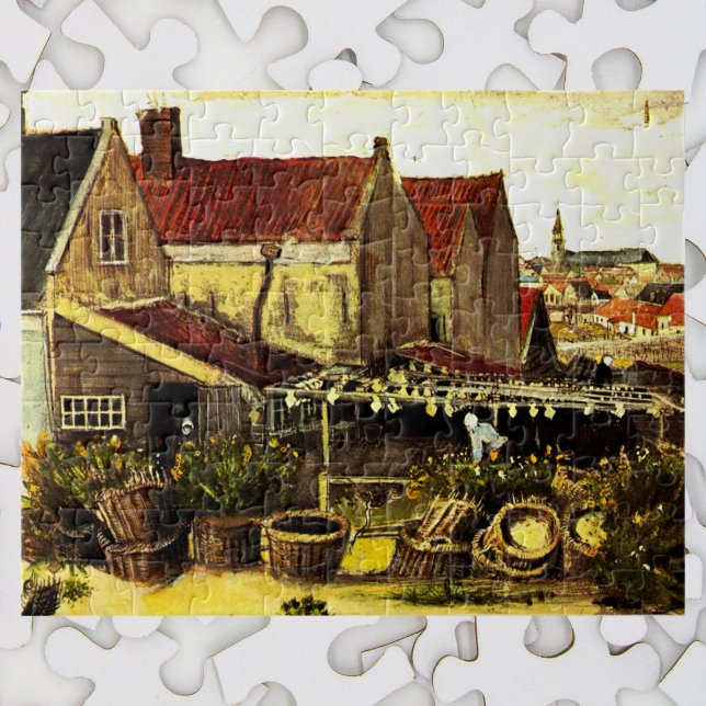 Puzzle Centro de secado de peces de Vincent van Gogh (Subido por el creador)