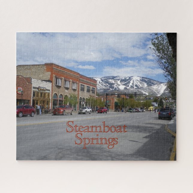 Puzzle Centro de Steamboat Springs Colorado (Horizontal)