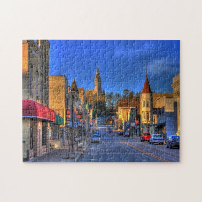 Puzzle Centro de Wisconsin. (Horizontal)