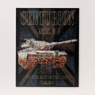 Puzzle Centurion MK 5 MBT. Tanque de batalla principal br
