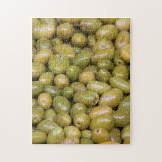 Puzzle Cerca De Las Olivas Verdes (Vertical)