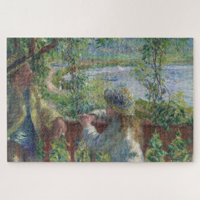 Puzzle Cerca del lago de Renoir (Horizontal)