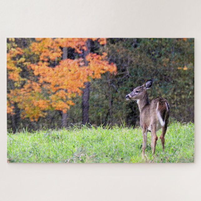 Puzzle Cercano al venado blanco (Horizontal)
