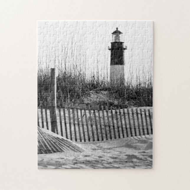 Puzzle Cercas de Playa y Faro (Vertical)
