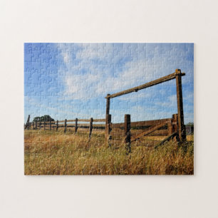 Puzzle Cercas en campo