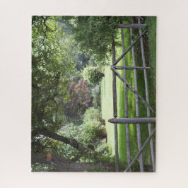 Puzzle Cerco de la Ferrocarril dividido - jardín de céspe