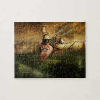 Puzzle Cerdo del vuelo - Steampunk - los cerdos del vuelo