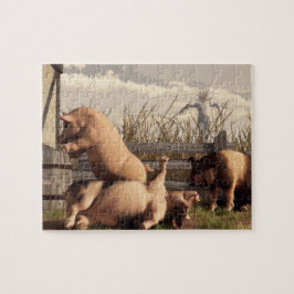 Puzzle Cerdos borrachos